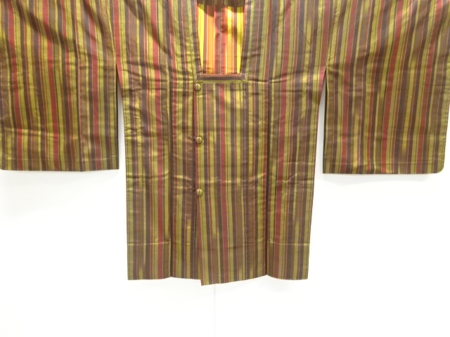 JAPANESE MICHIYUKI COAT / WOVEN STRIPE